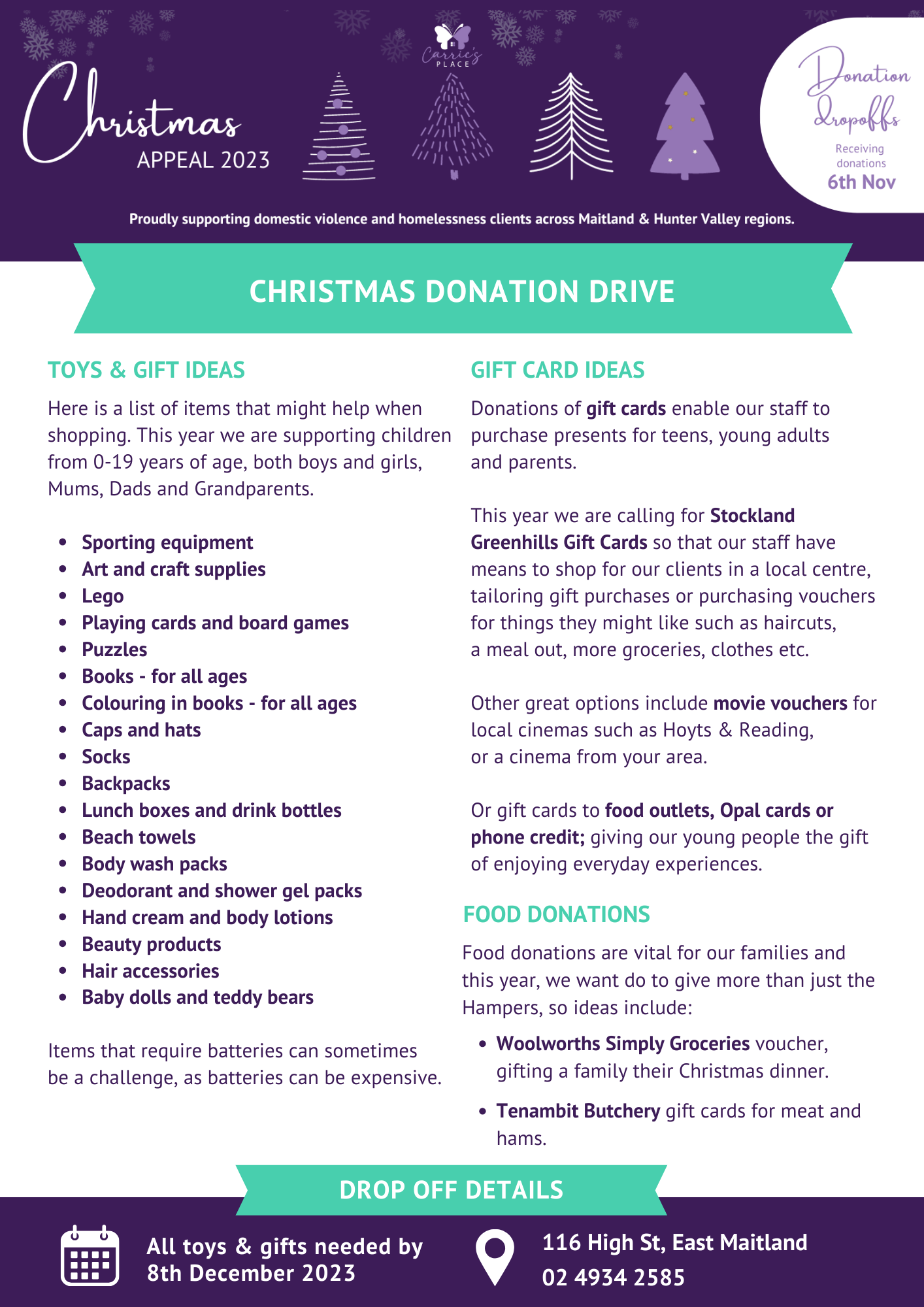 Donation Drive