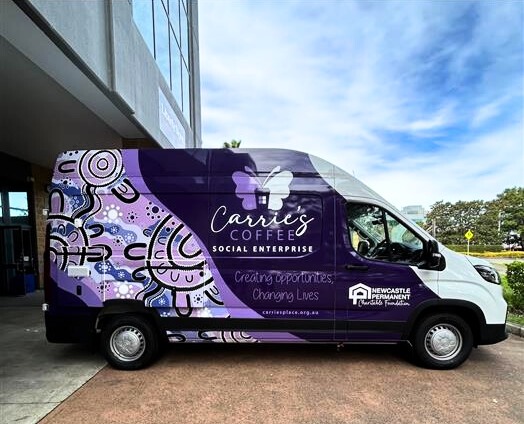 Carries Coffee Van Carries Coffee Van